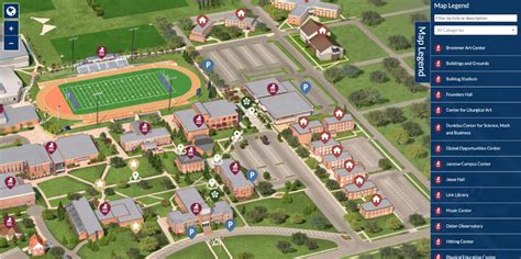 Modern Campus Maps & Virtual Tours .